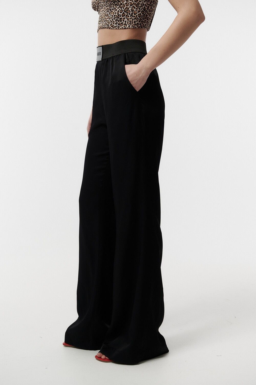 Italian viscose trousers